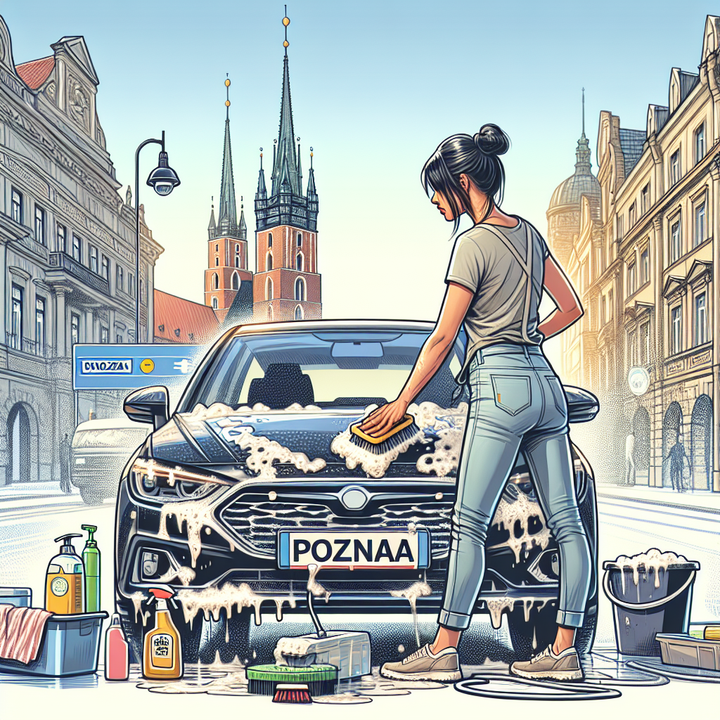 Profesjonalne czyszczenie samochodu w Poznaniu – jak wybrać najlepszą usługę