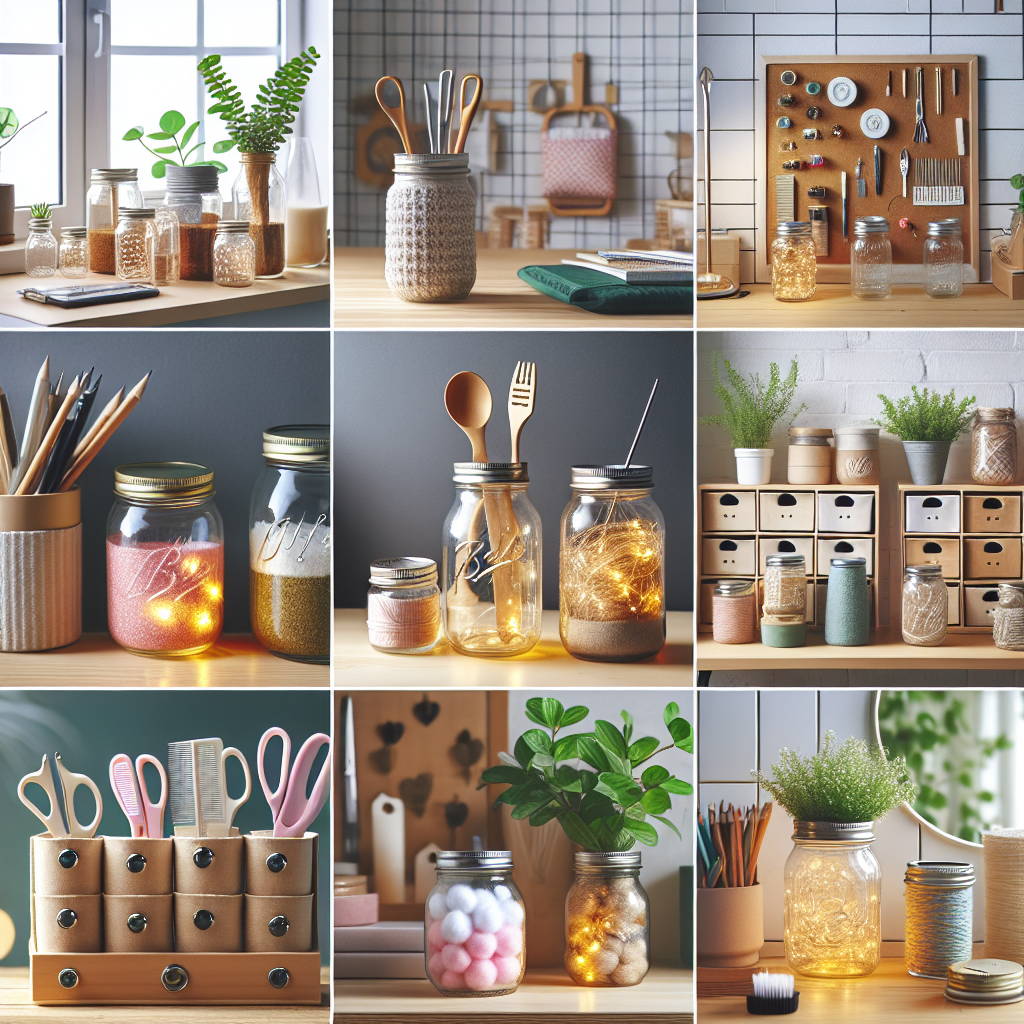 Słoiki jako nowoczesny sposób na przechowywanie i organizację