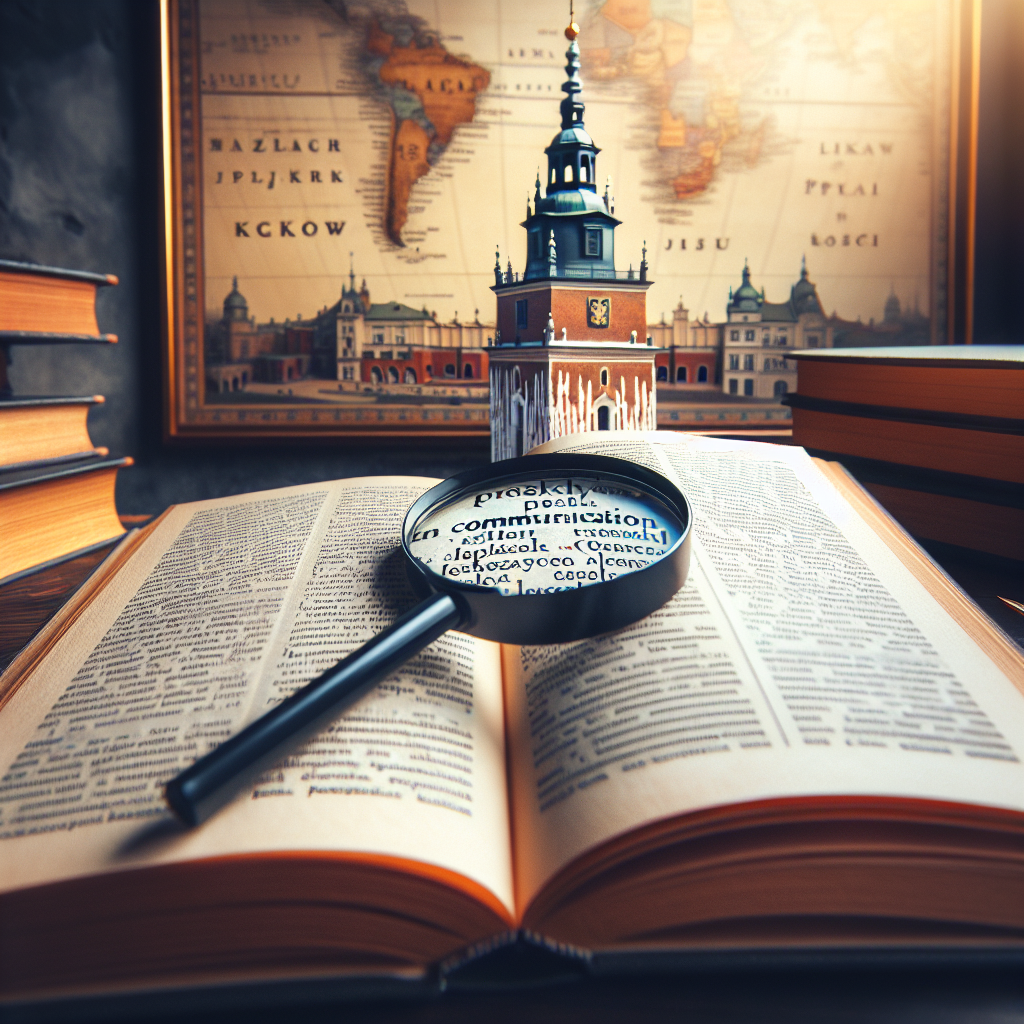 Tłumacz angielski Kraków – klucz do skutecznej komunikacji międzynarodowej